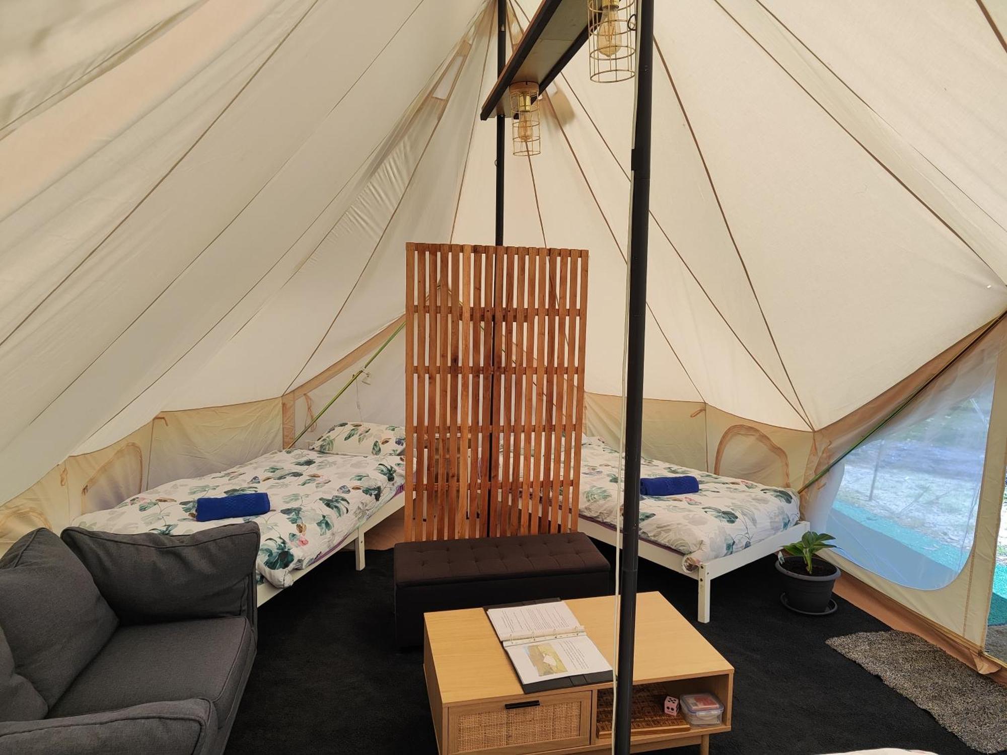 Glamping At Zeehan Bush Camp Exterior photo